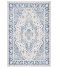 Safavieh Blair Washable BLR208 Beige / Grey Blue 5'-3" X 7'-6" Rectangle Area Rug