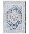 Safavieh Blair Washable BLR210 Beige / Navy 5'-3" X 7'-6" Rectangle Area Rug