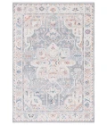 Safavieh Blair Washable BLR212 Beige / Blue 4' X 6' Rectangle Area Rug