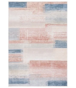Safavieh Blair Washable BLR216 Beige / Blue Rust 8' X 10' Rectangle Area Rug