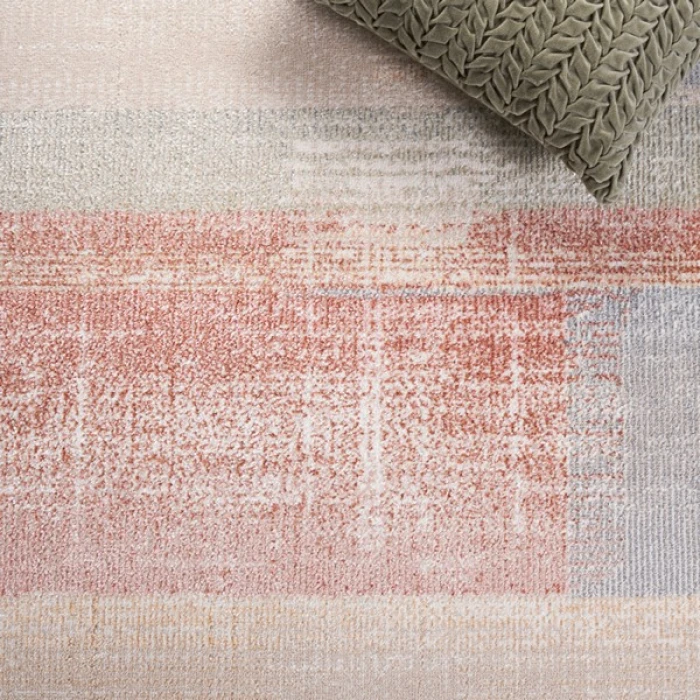 Safavieh Blair Washable BLR216 Beige / Blue Rust 8' X 10' Rectangle Area Rug