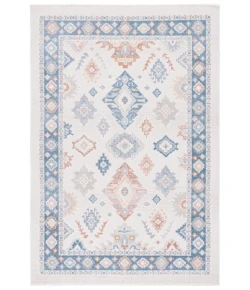 Safavieh Blair Washable BLR218 Beige / Blue 8' X 10' Rectangle Area Rug