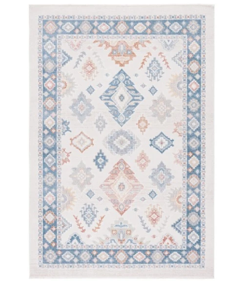 Safavieh Blair Washable BLR218 Beige / Blue 8' X 10' Rectangle Area Rug