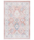 Safavieh Blair Washable BLR218 Rose / Blue 8' X 10' Rectangle Area Rug