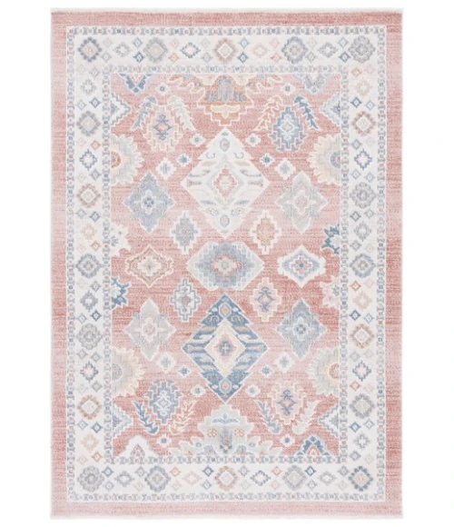 Safavieh Blair Washable BLR218 Rose / Blue 8' X 10' Rectangle Area Rug