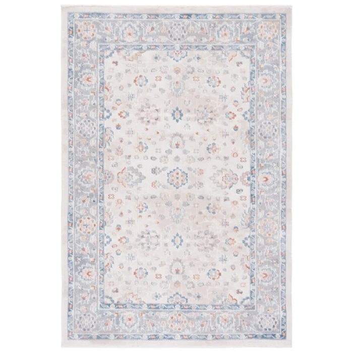 Safavieh Blair Washable BLR224 Beige / Grey 8' X 10' Rectangle Area Rug