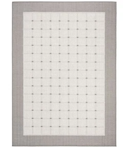 Safavieh Bermuda BMU801 Grey / Ivory 6'-7" X 6'-7" Square Area Rug