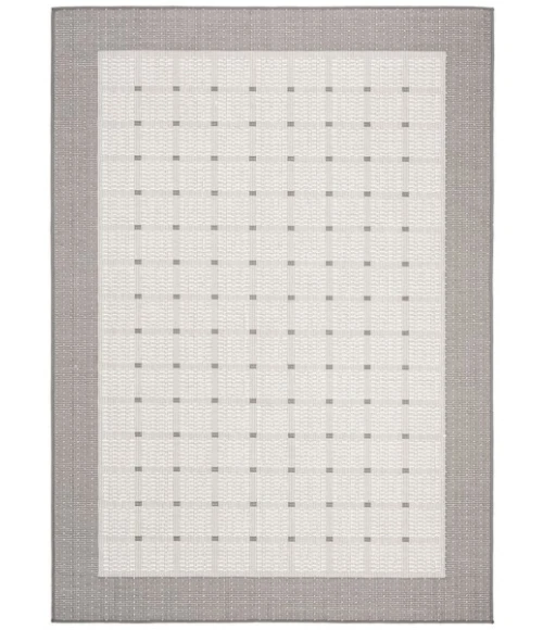 Safavieh Bermuda BMU801 Grey / Ivory 6'-7" X 6'-7" Square Area Rug
