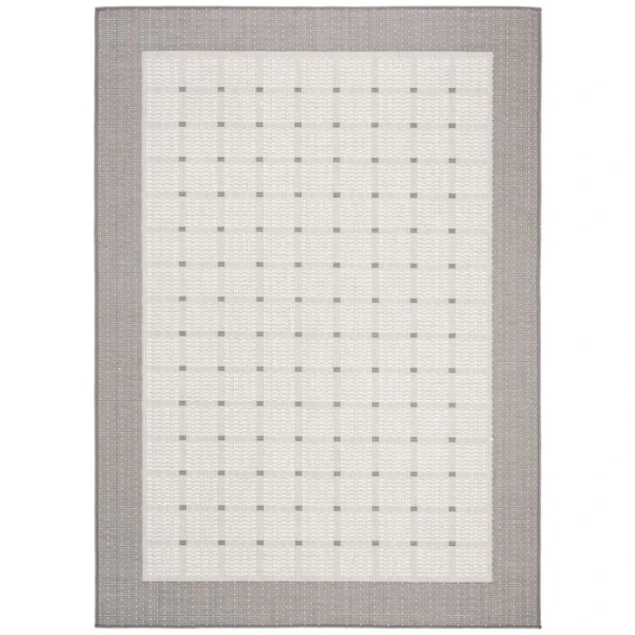 Safavieh Bermuda BMU801 Grey / Ivory 4' X 6' Rectangle Area Rug