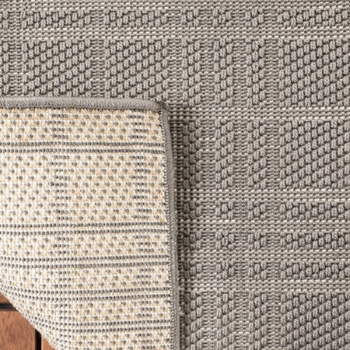 Safavieh Bermuda BMU802 Grey 6'-7" X 6'-7" Round Area Rug