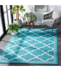 Safavieh Bermuda BMU810 Aqua / Grey 5'-3" X 7'-6" Rectangle Area Rug