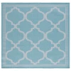 Safavieh Bermuda BMU810 Aqua / Grey 6'-7" X 6'-7" Square Area Rug