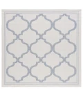Safavieh Bermuda BMU810 Ivory / Blue 6'-7" X 6'-7" Square Area Rug
