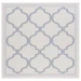 Safavieh Bermuda BMU810 Ivory / Blue 6'-7" X 6'-7" Square Area Rug
