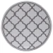 Safavieh Bermuda BMU810 Grey / Brown 6'-7" X 6'-7" Round Area Rug
