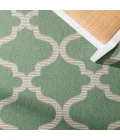 Safavieh Bermuda BMU810 Green / Beige 4' X 6' Rectangle Area Rug