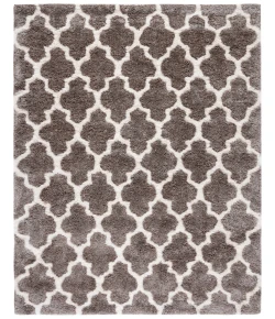 Safavieh Barcelona Shag BSG319 Ivory / Silver 9' X 12' Rectangle Area Rug