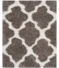 Safavieh Barcelona Shag BSG319 Silver / Ivory 2'-3" X 4' Accent Area Rug