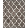 Safavieh Barcelona Shag BSG319 Silver / Ivory 5' X 8' Rectangle Area Rug