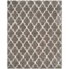 Safavieh Barcelona Shag BSG319 Silver / Ivory 9' X 12' Rectangle Area Rug