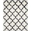 Safavieh Barcelona Shag BSG319 Ivory / Black 3' X 5' Rectangle Area Rug
