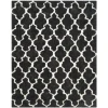 Safavieh Barcelona Shag BSG319 Graphite / Ivory 8' X 10' Rectangle Area Rug