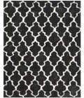 Safavieh Barcelona Shag BSG319 Graphite / Ivory 8' X 10' Rectangle Area Rug