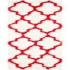 Safavieh Barcelona Shag BSG319 Ivory / Rust 2'-3" X 7' Runner Area Rug