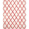 Safavieh Barcelona Shag BSG319 Ivory / Rust 8' X 10' Rectangle Area Rug