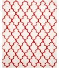 Safavieh Barcelona Shag BSG319 Ivory / Rust 8' X 10' Rectangle Area Rug