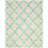 Safavieh Barcelona Shag BSG319 Cream / Blue 5' X 8' Rectangle Area Rug