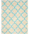 Safavieh Barcelona Shag BSG319 Cream / Blue 4' X 6' Rectangle Area Rug