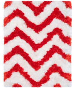 Safavieh Barcelona Shag BSG320 Ivory / Rust 2' X 3' Accent Area Rug