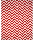Safavieh Barcelona Shag BSG320 Ivory / Rust 8' X 10' Rectangle Area Rug
