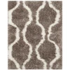 Safavieh Barcelona Shag BSG322 Silver / Ivory 2' X 3' Accent Area Rug