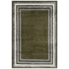 Safavieh Border & Stripe Shag BSP251 Green 4'-5" x 6'-5" Rectangle Area Rug