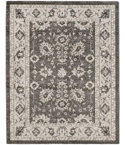 Safavieh Carmel Dark Grey / Beige CAR277 5 ft. 1 in. X 7 ft. 6 in. Rectangle Rug