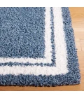 Safavieh Calico Shag Blue / Ivory CLC100 4 ft. X 6 ft. Rectangle Rug