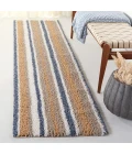 Safavieh Calico Shag Taupe / Ivory CLC104 2 ft. 2 in. X 8 ft. Runner Rug