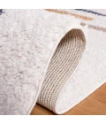 Safavieh Calico Shag Ivory / Gold CLC110 6 ft. 7 in. X 6 ft. 7 in. Square Rug