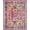 Safavieh Claremont Purple / Coral CLR664 3 ft. 3 in. X 5 ft. 3 in. Rectangle Rug