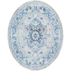 Safavieh Claremont Blue / Light Grey CLR664 6 ft. 7 in. X 6 ft. 7 in. Round Rug