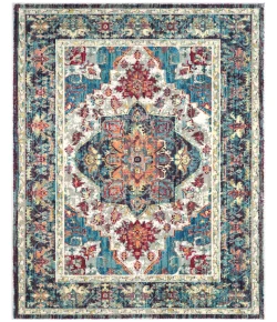 Safavieh Claremont Blue / Purple CLR664 4 ft. X 5 ft. 9 in.  Rug