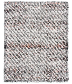 Safavieh Canyon Shag Grey / Ivory CNY551 6 ft. 7 in. X 6 ft. 7 in. Square Rug