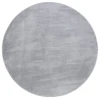 Safavieh Continental Dark Grey CON108 6 ft. 7 in. X 6 ft. 7 in. Round Rug