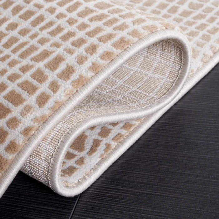 Safavieh Continental Beige / Grey CON110 6 ft. 7 in. X 6 ft. 7 in. Square Rug