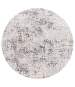 Safavieh Continental Light Beige / Dark Grey CON112 6 ft. 7 in. X 6 ft. 7 in. Round Rug