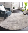 Safavieh Continental Light Beige / Dark Grey CON112 6 ft. 7 in. X 6 ft. 7 in. Round Rug