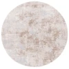 Safavieh Continental Light Beige / Beige CON112 6 ft. 7 in. X 6 ft. 7 in. Round Rug