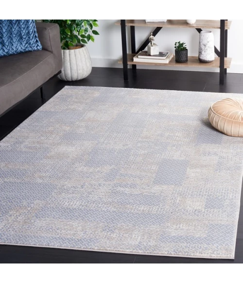 Safavieh Continental Light Grey / Beige CON116 6 ft. 7 in. X 9 ft. Rectangle Rug